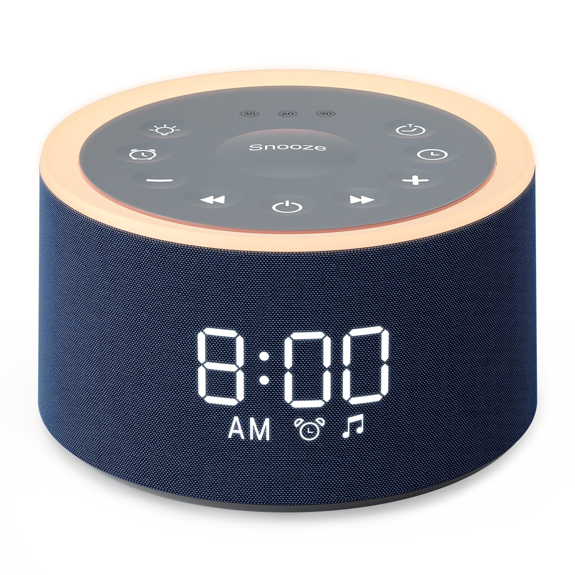 Amazon.co.jp: Dreamegg ホワイトノイズマシン 29種癒し音 目覚まし